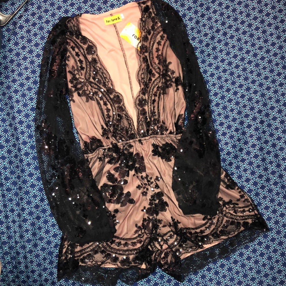 Sequin Romper